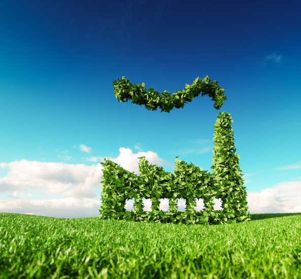 NextGen's eco-friendly laser cutting facility with solar panels