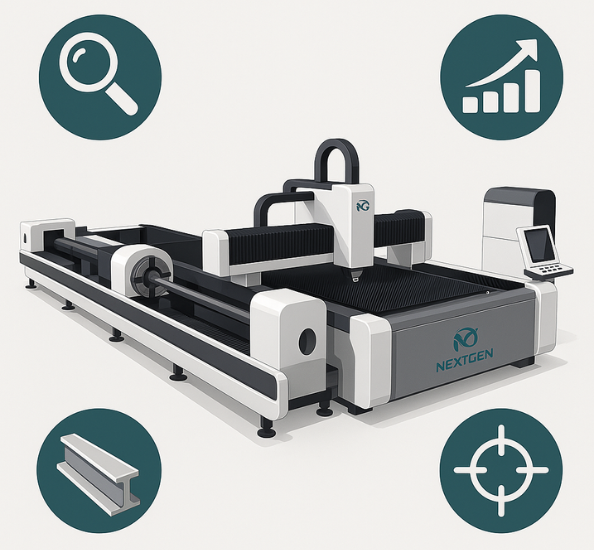 NextGen laser technician operating machine