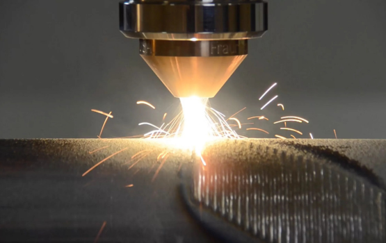 Operator using NextGen laser control panel